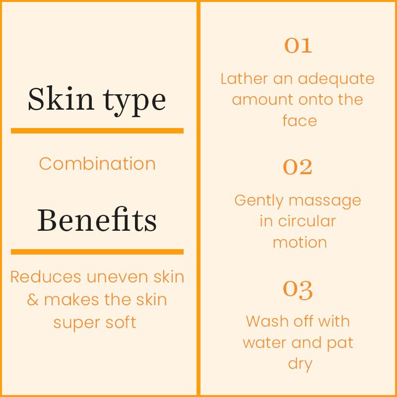 O3+ Vitamin C glowing face wash- 60 g