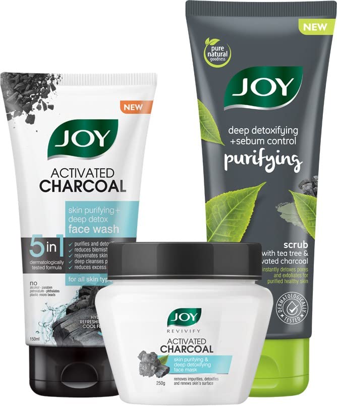 Activated Charcoal Face Care Combo