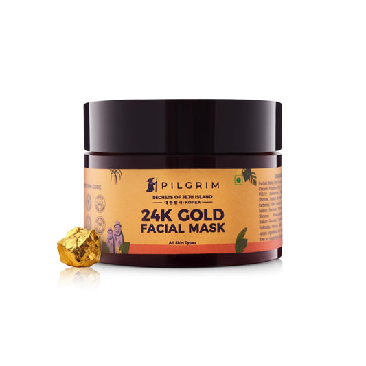 24K Gold Face Mask For Glowing Skin