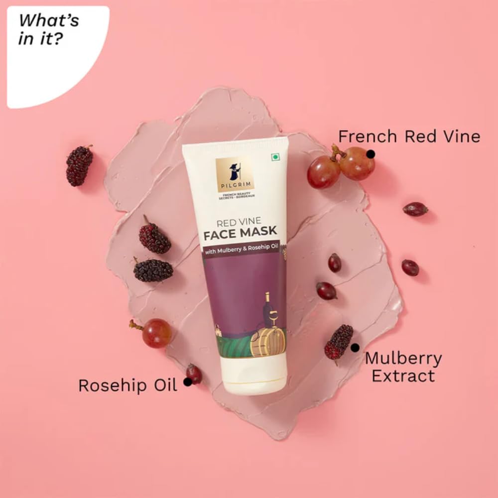 Anti Ageing Red Vine Face Pack & Mask