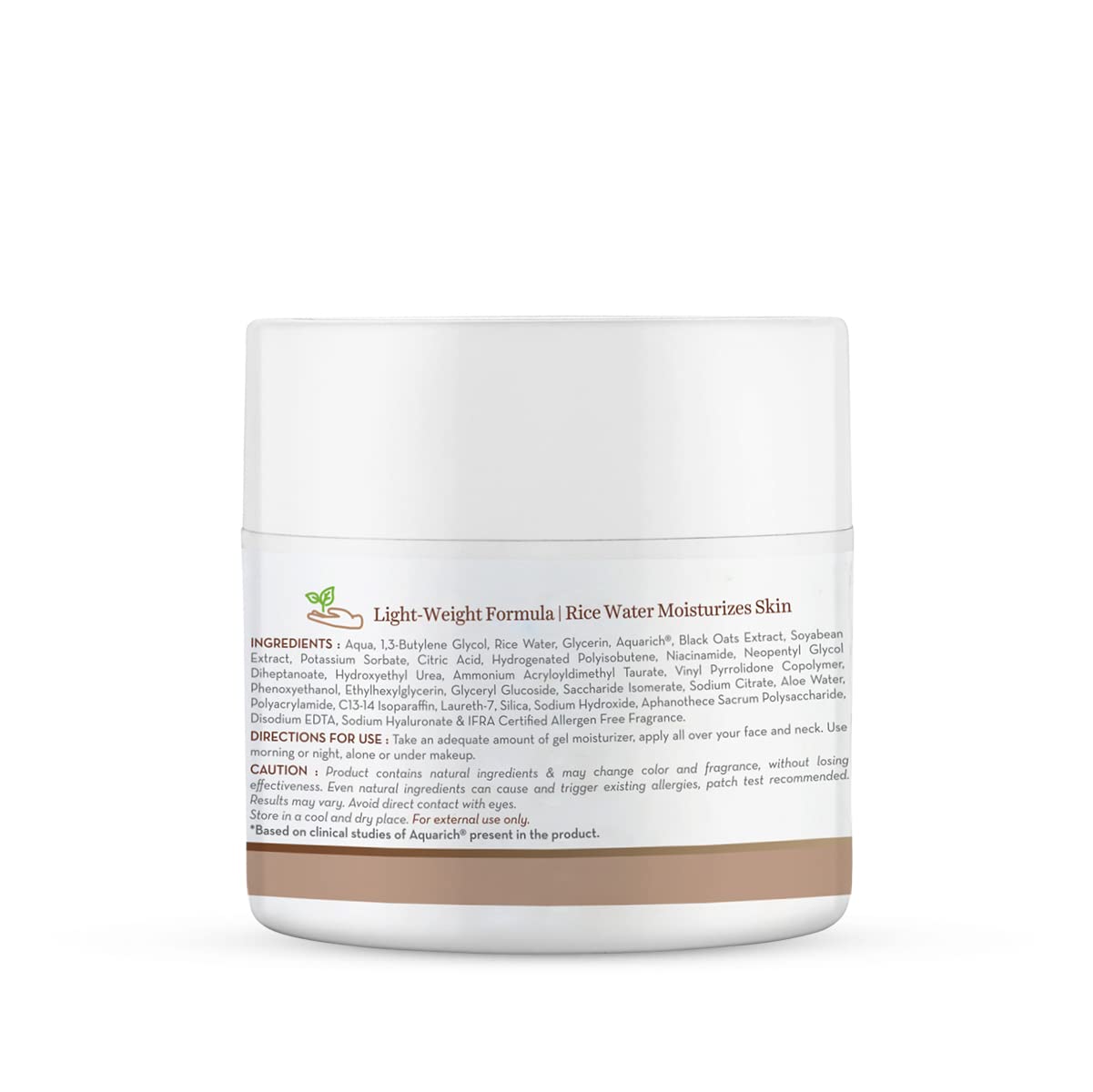 Rice Gel Face Moisturizer With Niacinamide