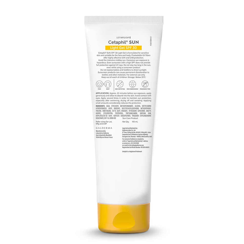 Sun SPF 30 Gel With Vitamin E