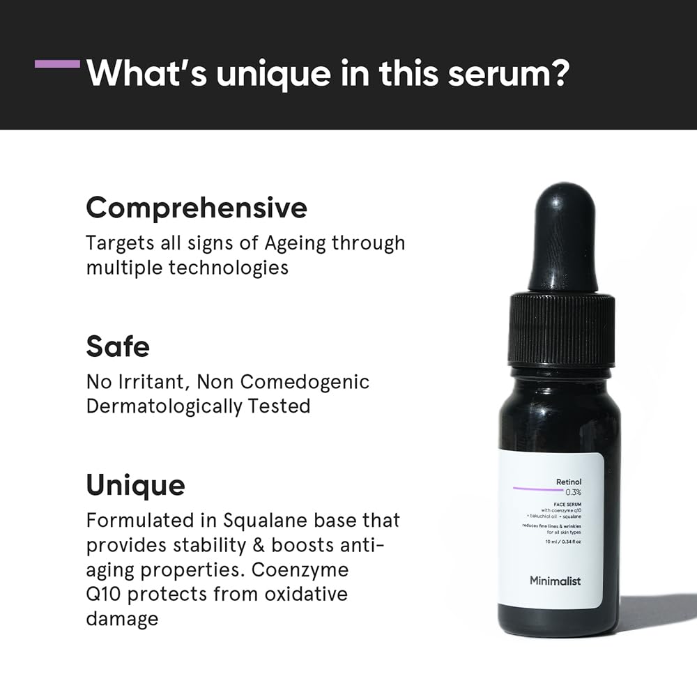Anti-aging Retinol Night Face Serum