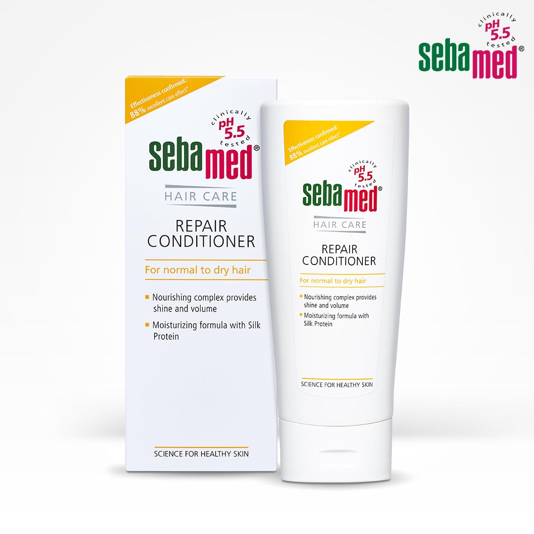 Sebamed Hair Repair Conditioner - Repairs Dry Damaged Hair & Scalp