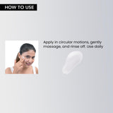 O3+ Brightening & Whitening Face Wash with Cucumber and Aloe Vera Extracts For Sensitive & All Skin Type