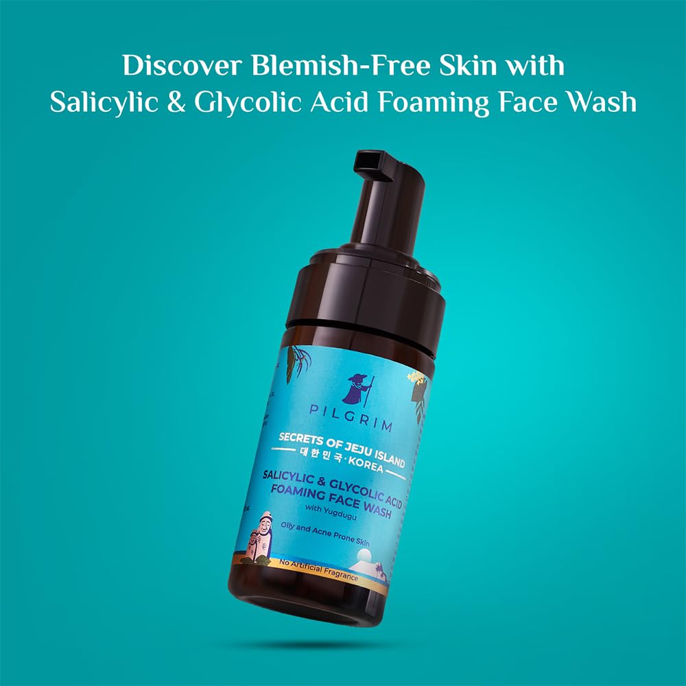 Salicylic & Glycolic Acid Foaming Face Wash