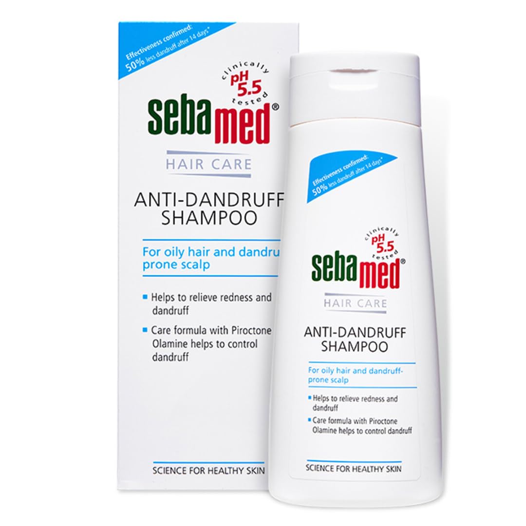 Sebamed Anti-dandruff Shampoo - Reduces Dandruff By 50% In 2 Weeks Ph 5.5 With Piroctone Olamine