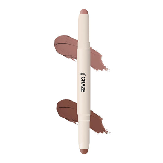 Craze Duo Lipstick Satin Matte Finish