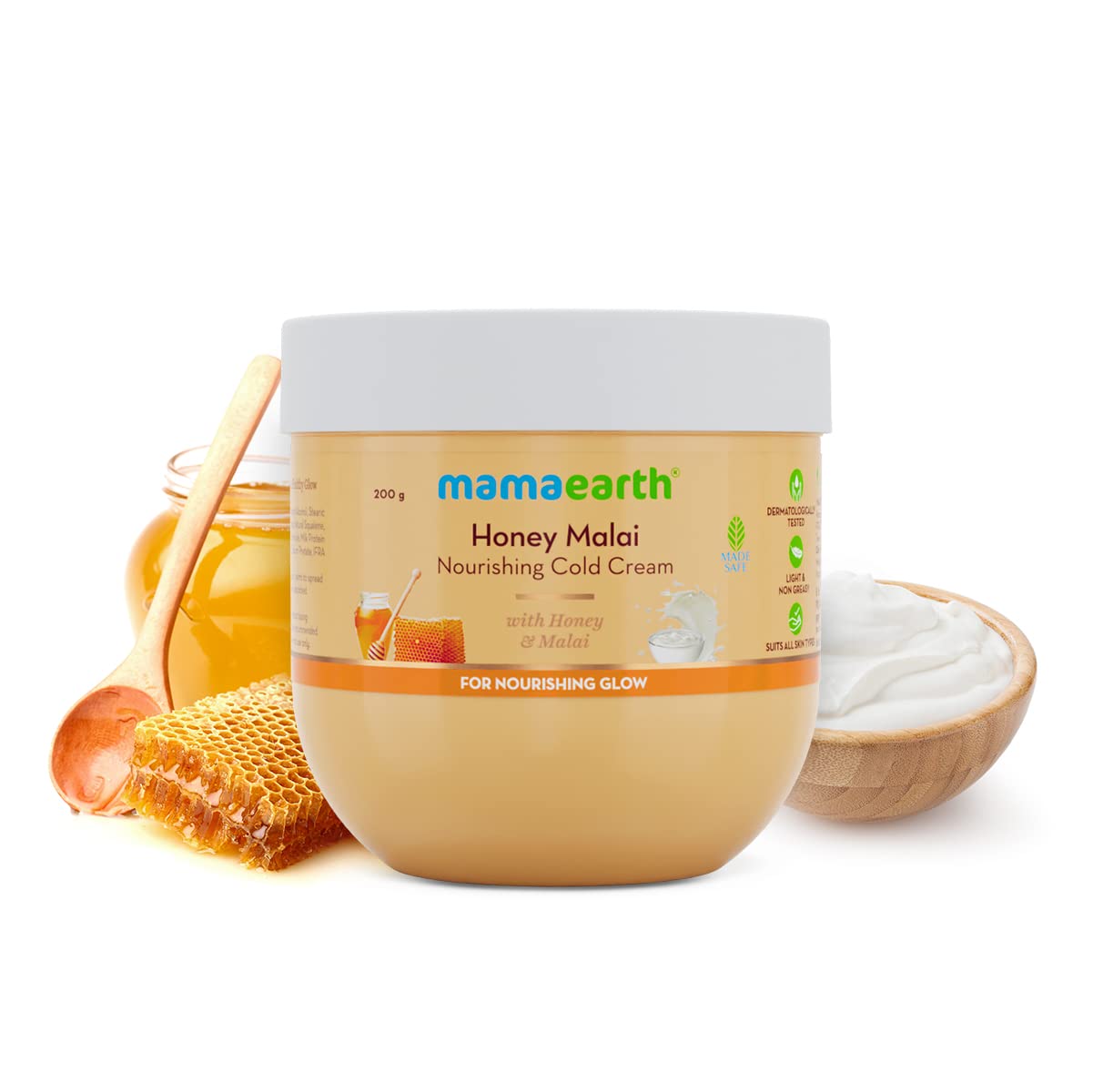 Honey Malai Cold Cream For Nourishing Glow