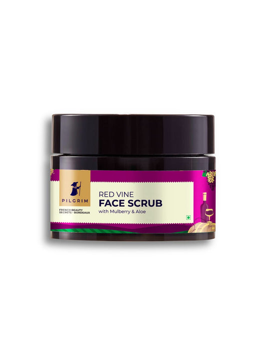 French Red Vine Face Scrub Exfoliates And De-tans