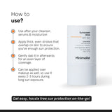 SPF 50 Sunscreen Stick With Adenosine & Vitamin E
