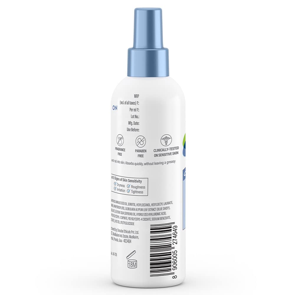 Optimal Hydration Body Spray Moisturizer With Hyaluronic Acid