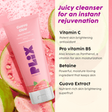 Guava Glow Cleanser for Skin Brightening