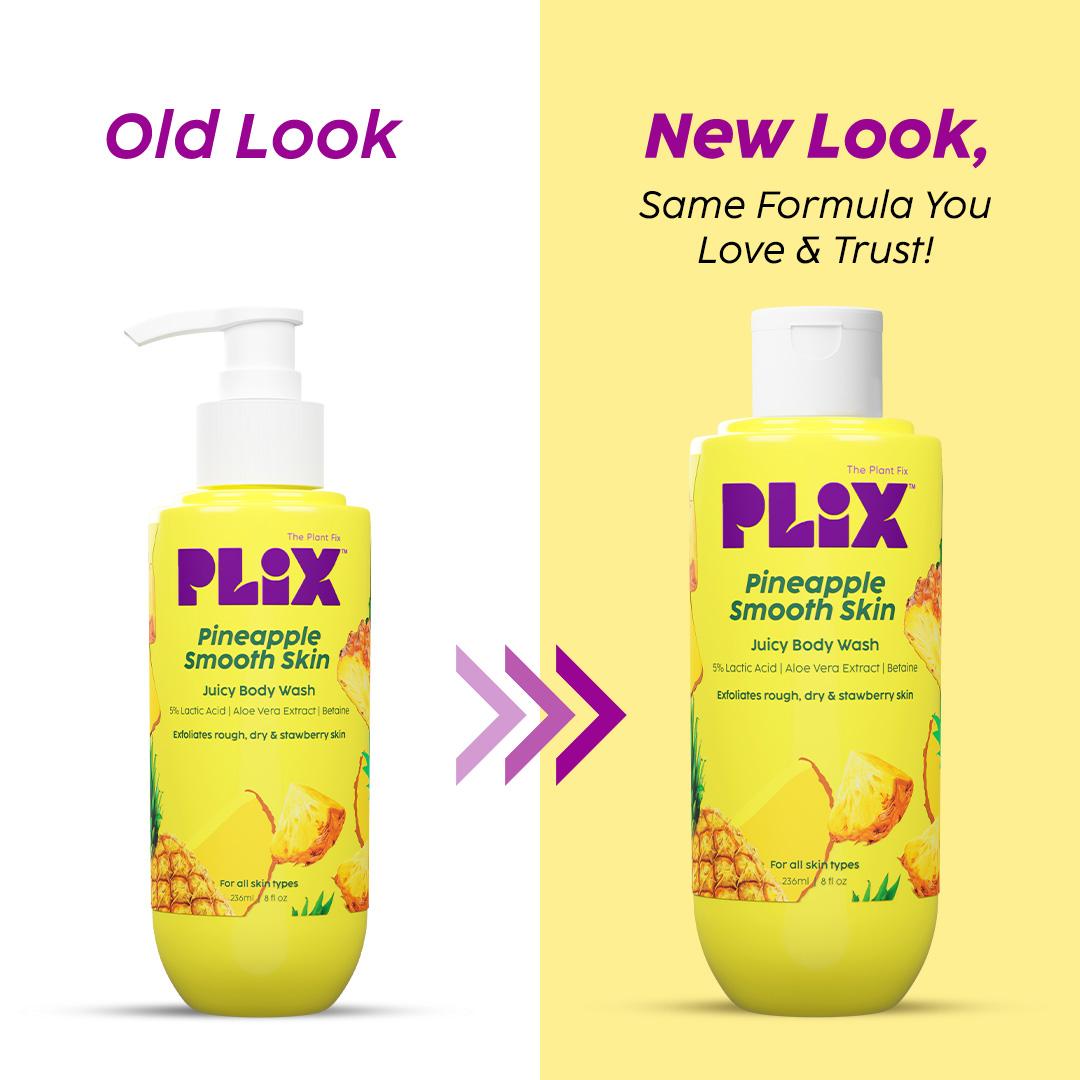 Lactic Acid Exfoliating Body Wash for Brighter Skin