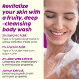 Salicylic Acid Body Wash for Clearer Skin
