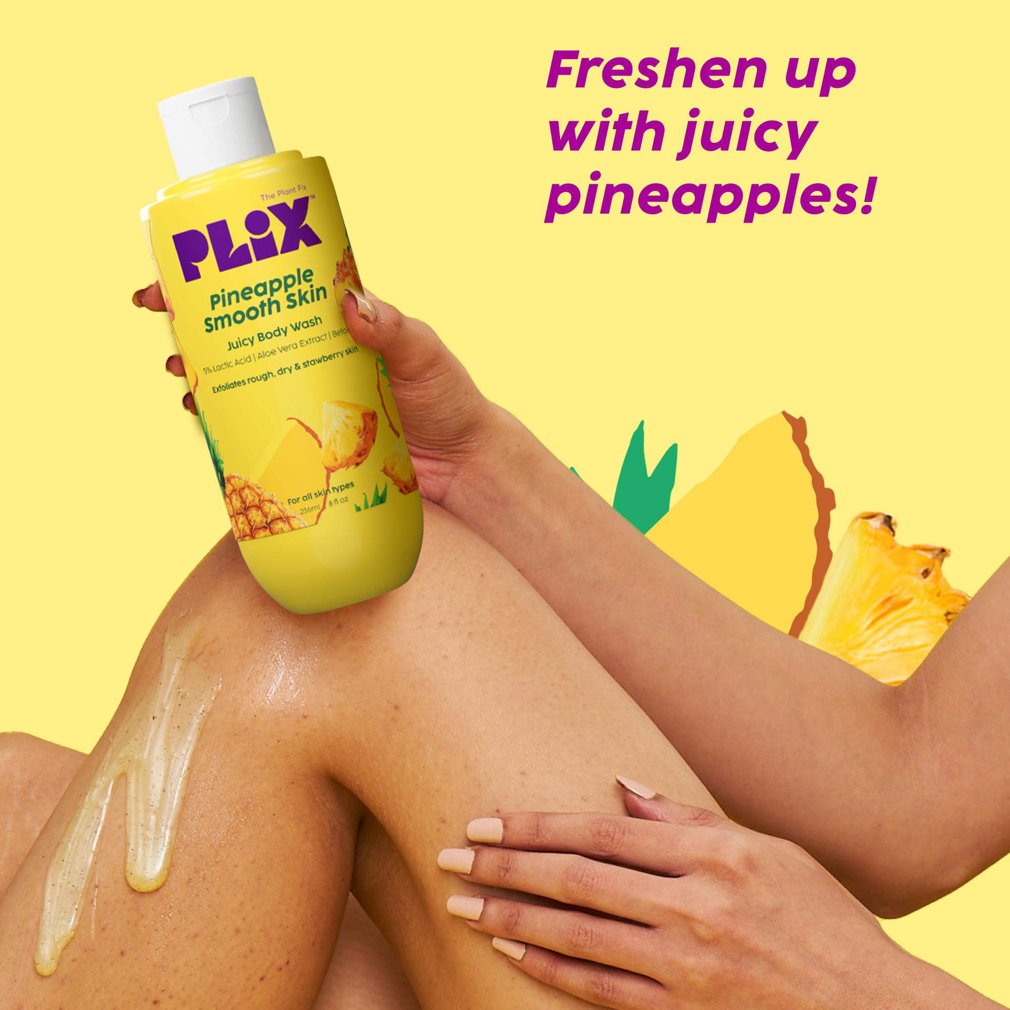 Exfoliating Body Wash with Lactic Acid for Dry Skin