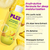 Exfoliating Body Wash with Lactic Acid for Dry Skin