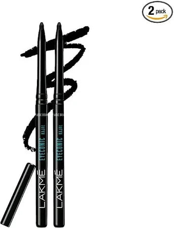 Eyeconic Deep Black Kajal – Waterproof, Smudge Proof, 22-Hour Stay