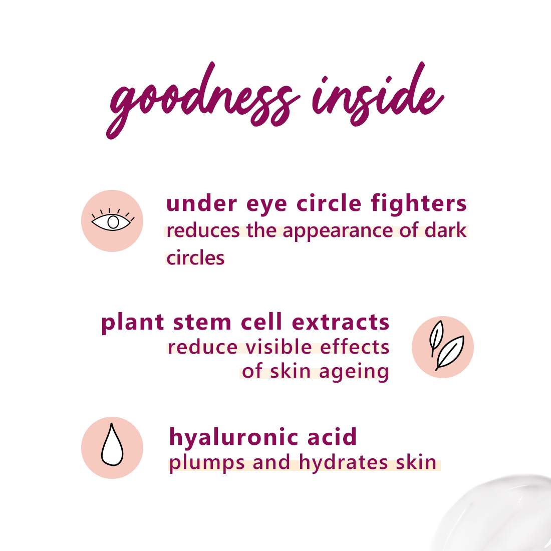 Under-Eye Gel for Dark Circles and Hydration