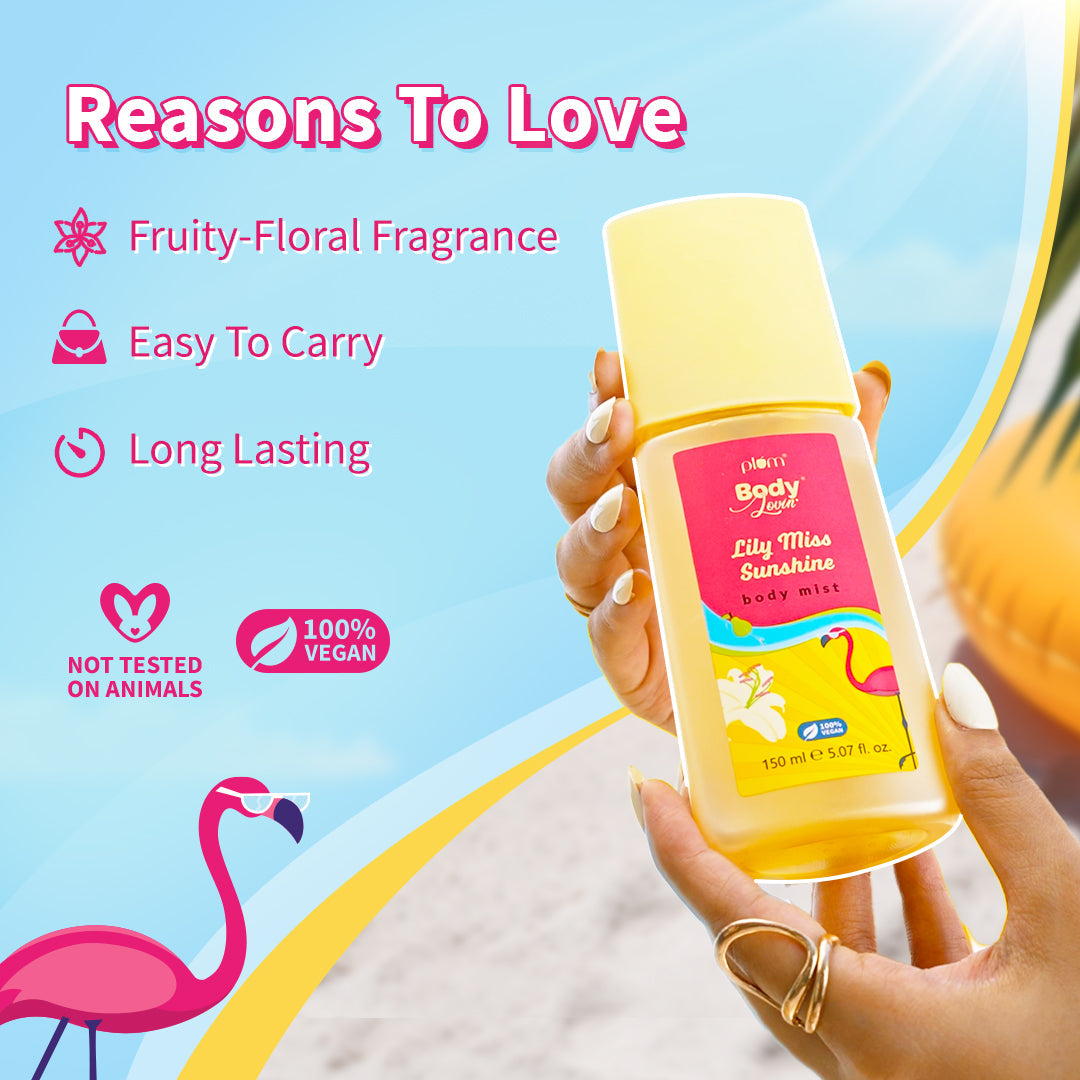 Miss Sunshine Body Mist with Fruity-Floral Scent