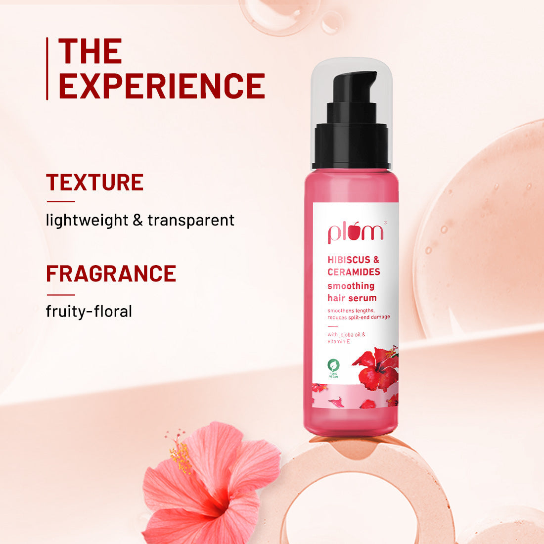 Hibiscus & Ceramides Smoothing Hair Serum