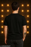 Back Printed T-Shirt with Half Sleeves