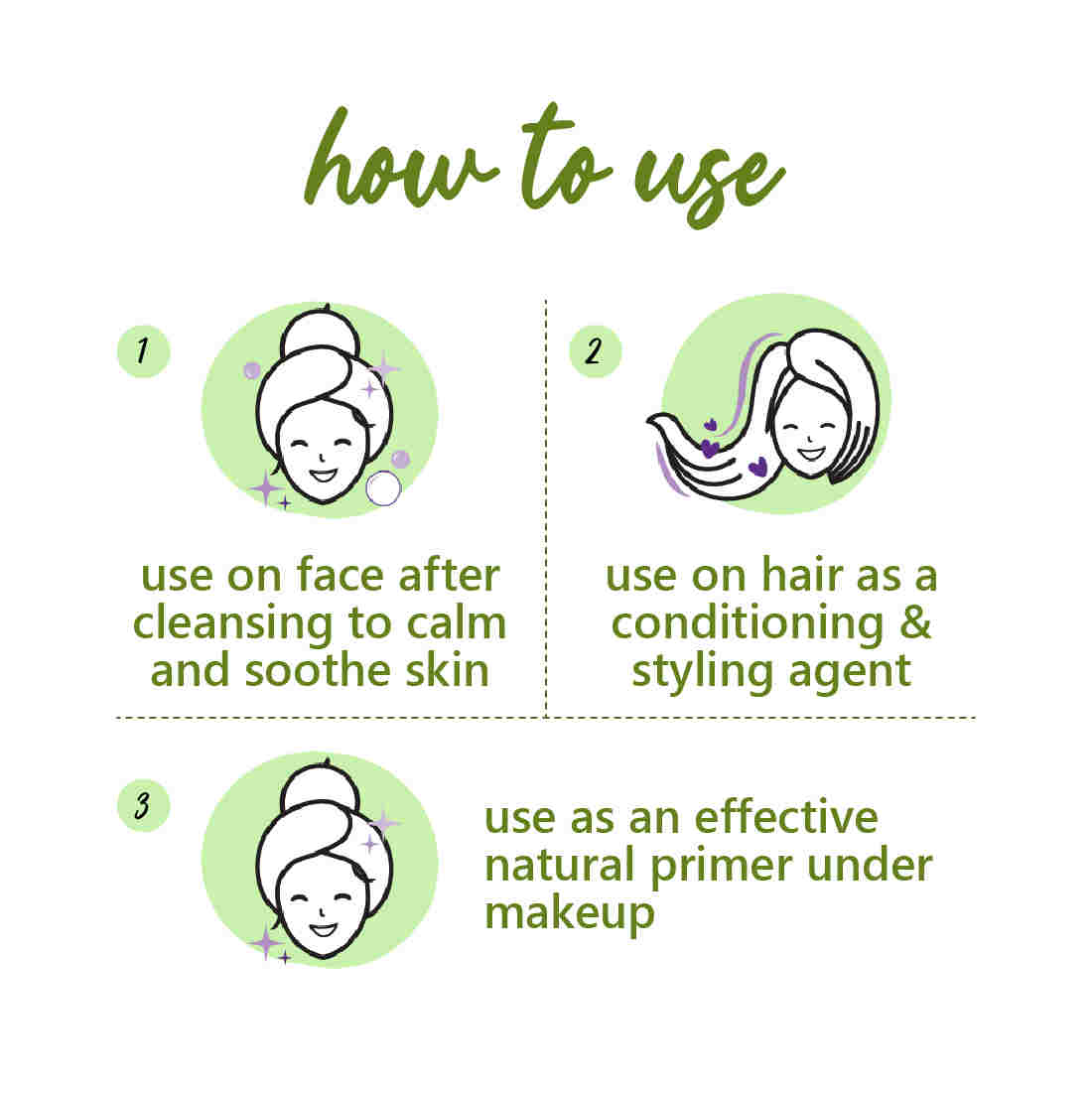 Natural Aloe Vera Gel for Skin & Hair