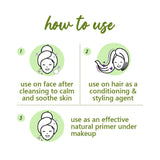 Natural Aloe Vera Gel for Skin & Hair