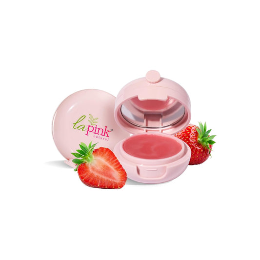 Strawberry Natural Tinted Lip Balm with Shea