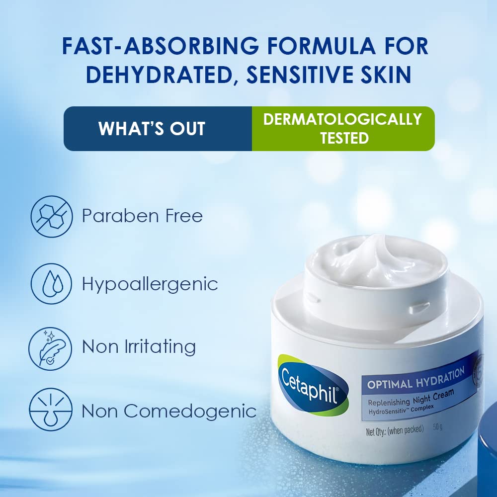 Optimal Hydration Replenishing Night Cream With Hyaluronic Acid