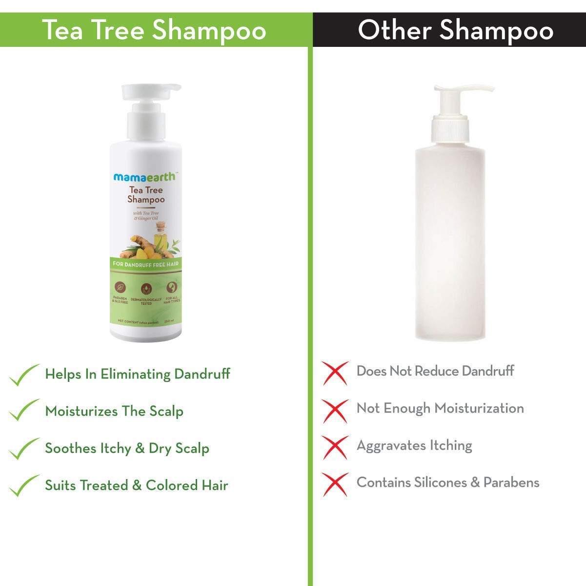 Tea Tree Anti Dandruff Shampoo