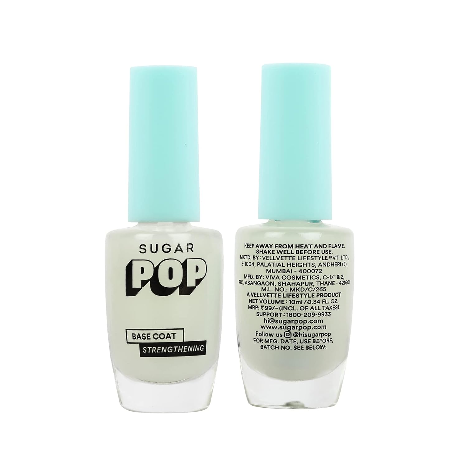 Strengthening Base Coat Glossy Finish