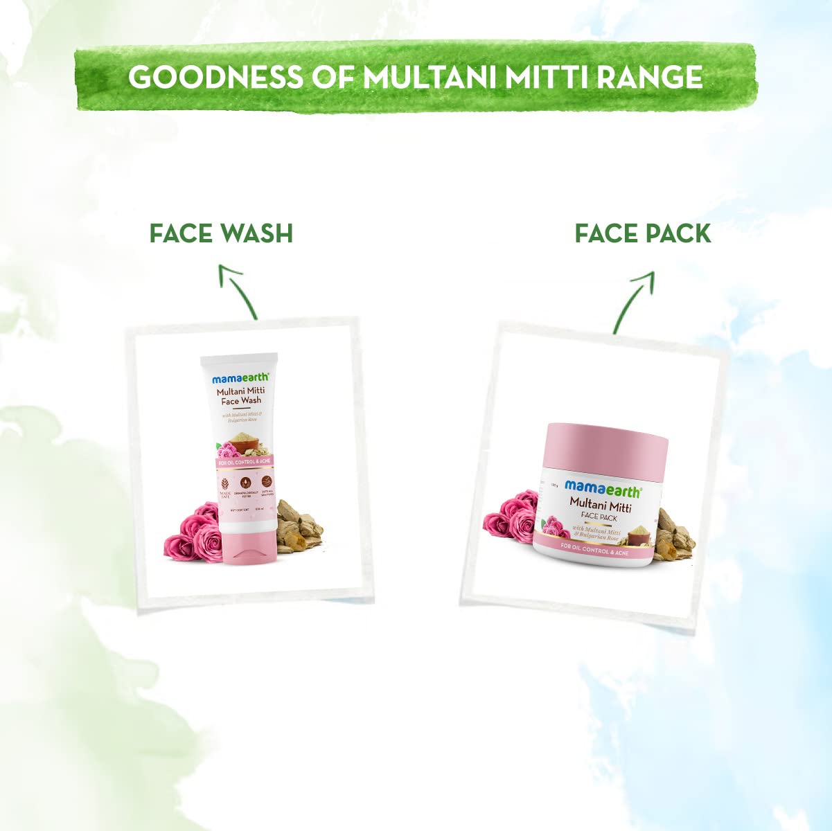 Multani Mitti Face Wash For Oil Control