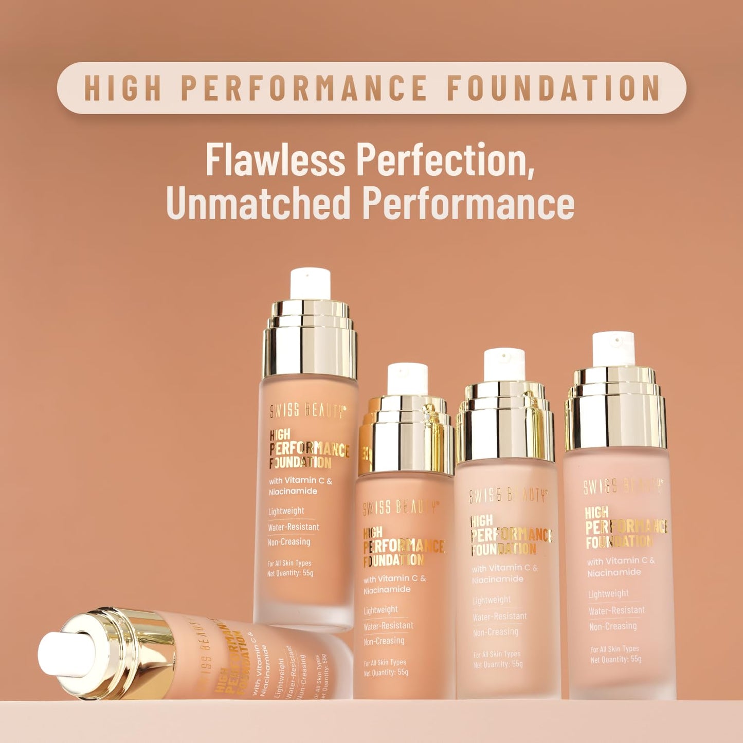 High Performance Foundation with Vitamin C & Niacinamide