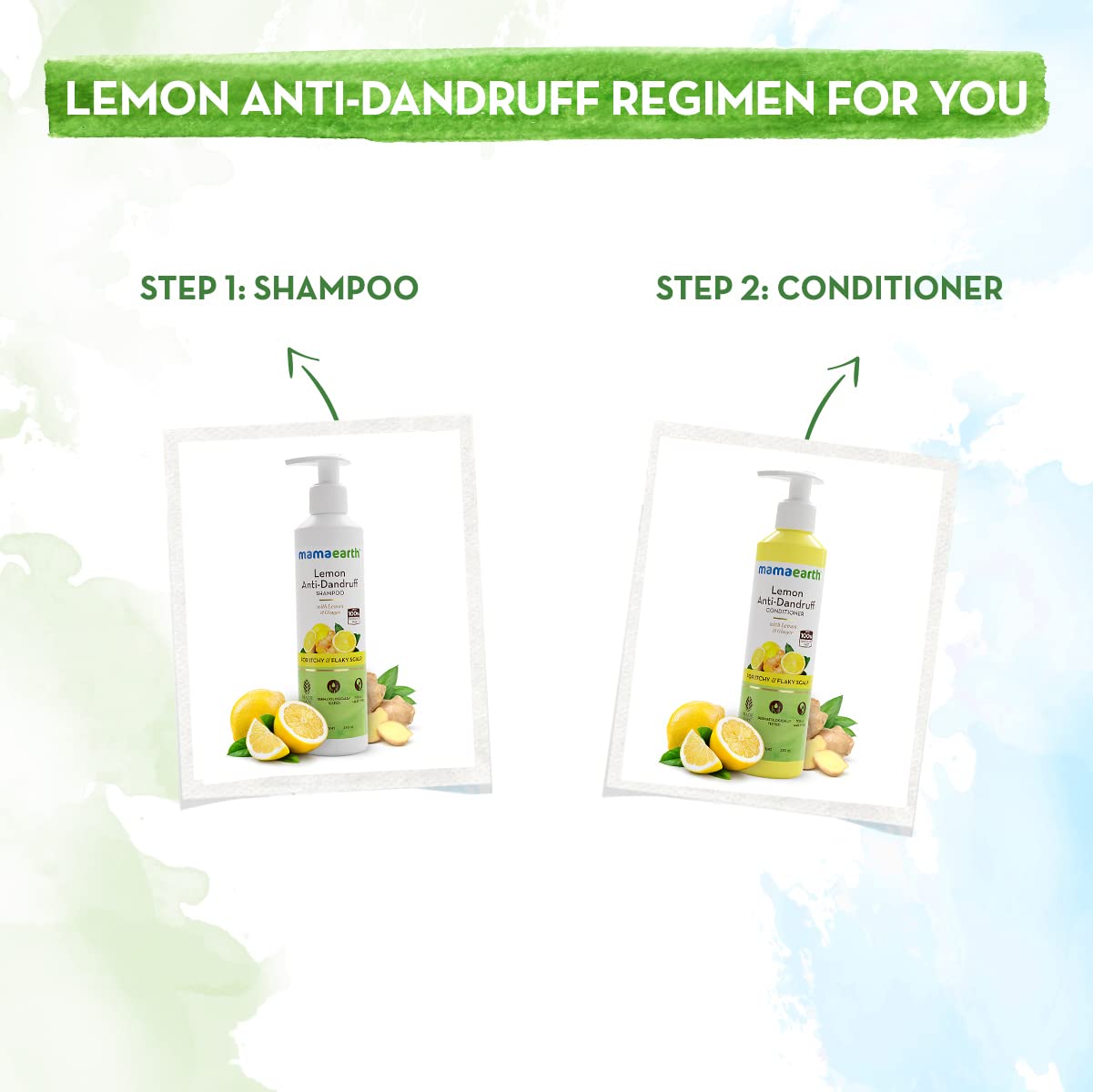 Lemon Anti-dandruff Shampoo With Ginger