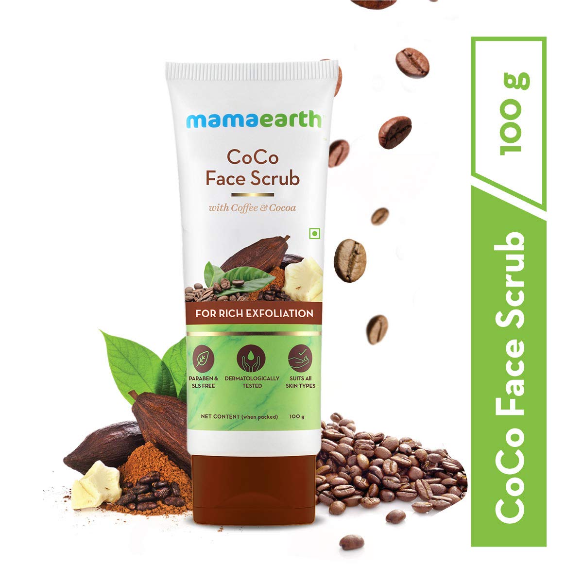 Coco Face Scrub With Coffee & Cocoa