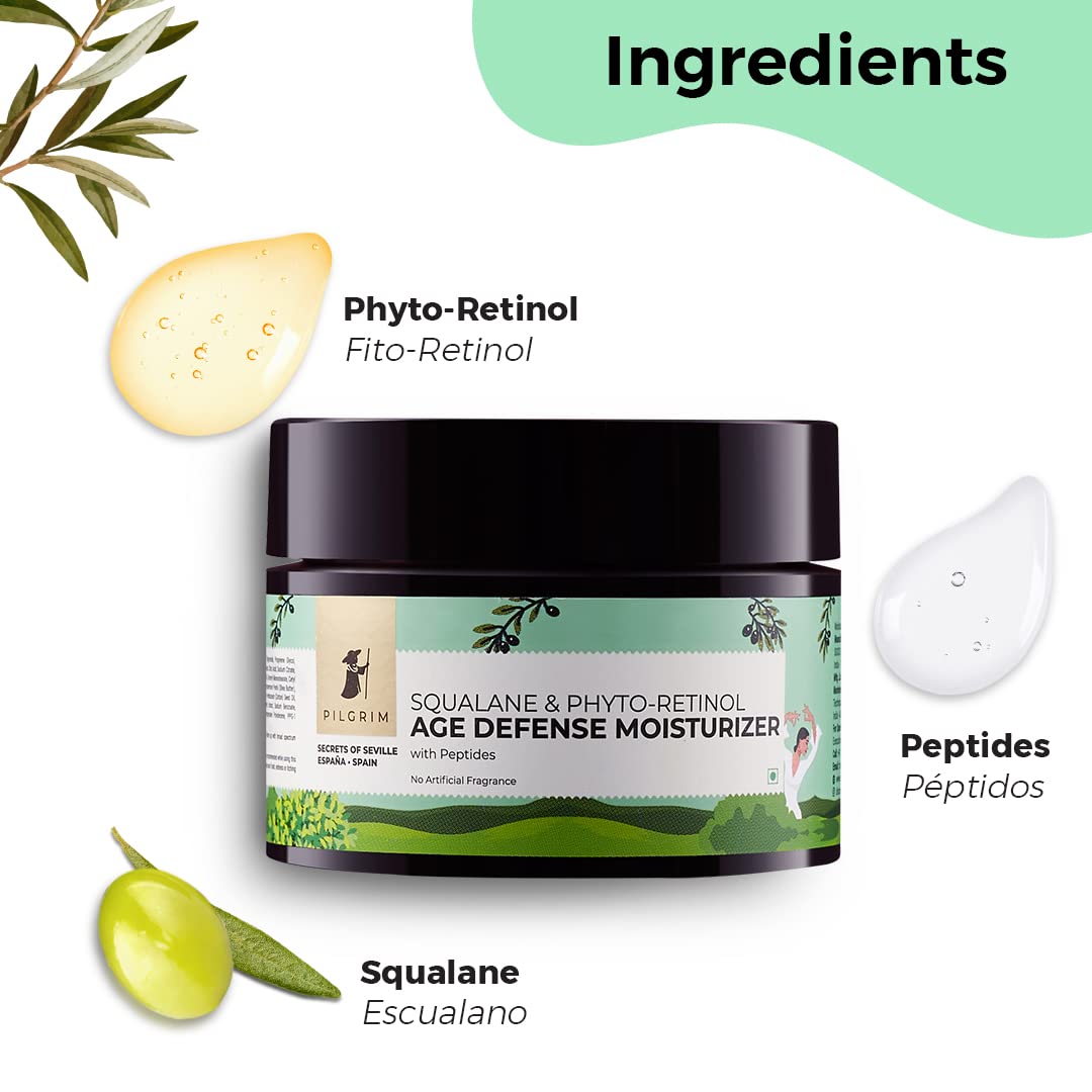 Squalane & Phyto Retinol Age Defense Moisturizer