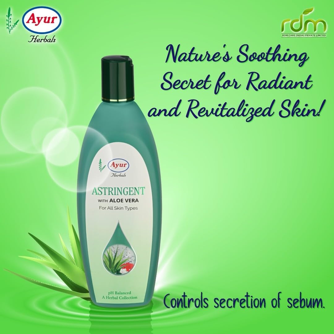 Herbal Astringent with Aloe Vera