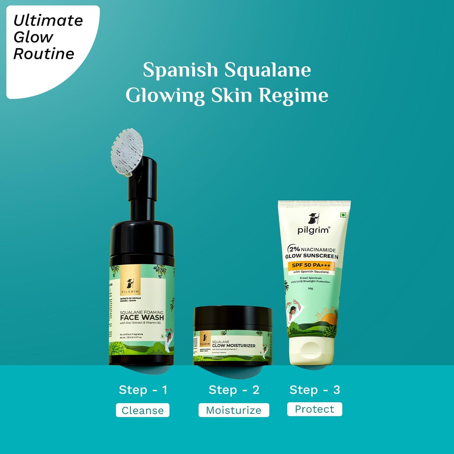 Squalane Niacinamide Vitamin C Glow Moisturizer