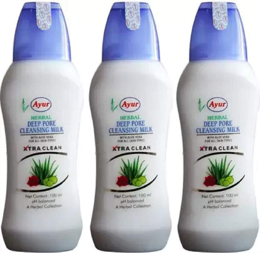Deep Cleansing Milk with Aloe Vera