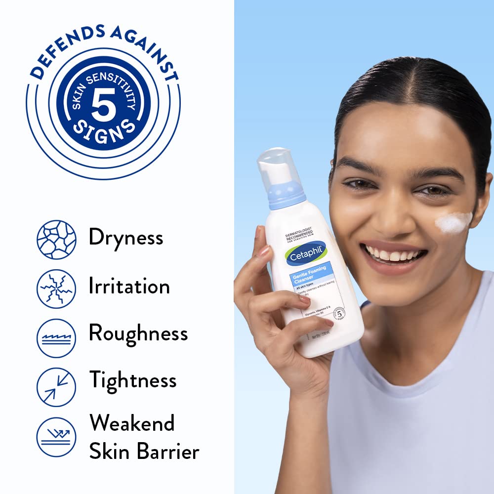 Foaming Face Wash With Vitamin E & B5