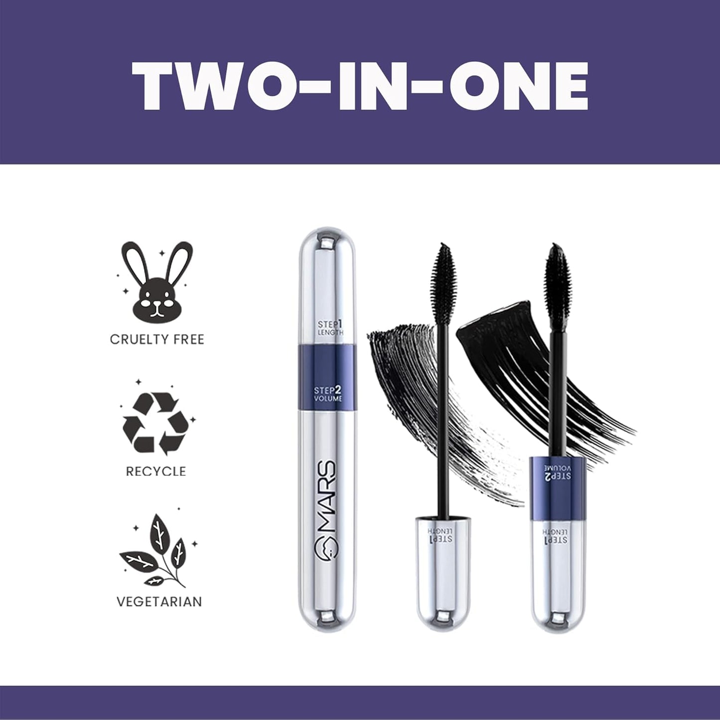 Double Trouble Volumizing Lengthening Mascara