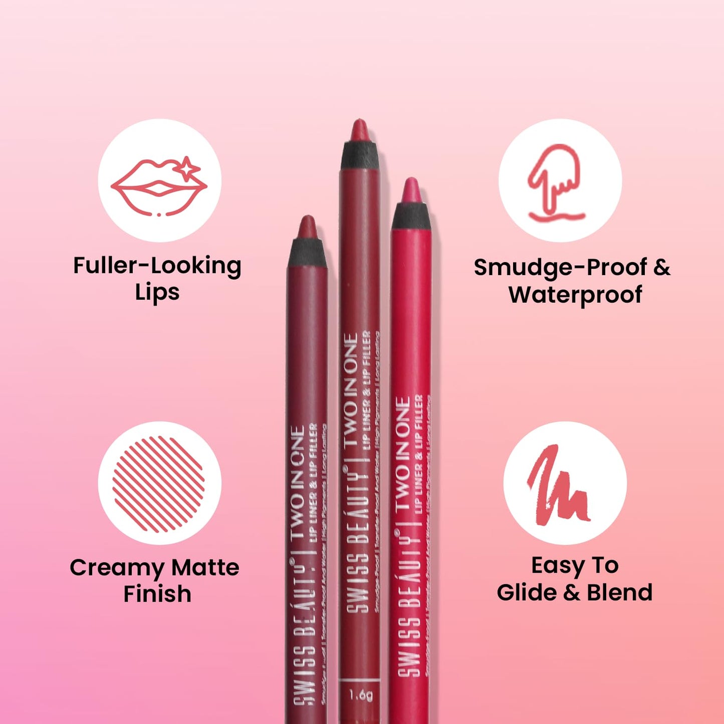 2-In-1 Creamy Matte Lip Liner + Filler