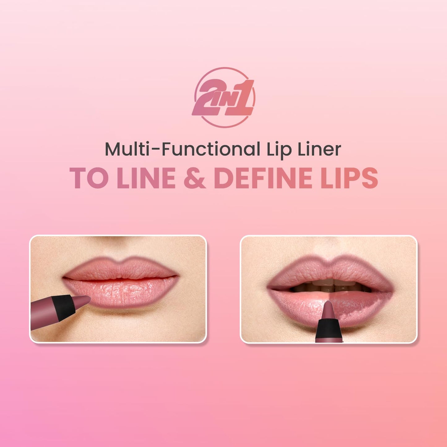 2-In-1 Creamy Matte Lip Liner + Filler