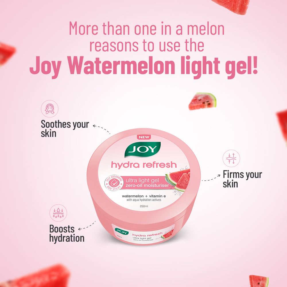 Ultra Light Oil Free Moisturizer Gel With Watermelon & Vitamin E