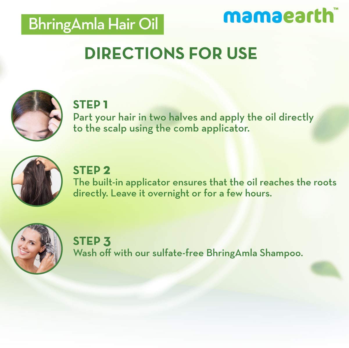 Bhring Amla Hair Oil With Bhringraj & Amla