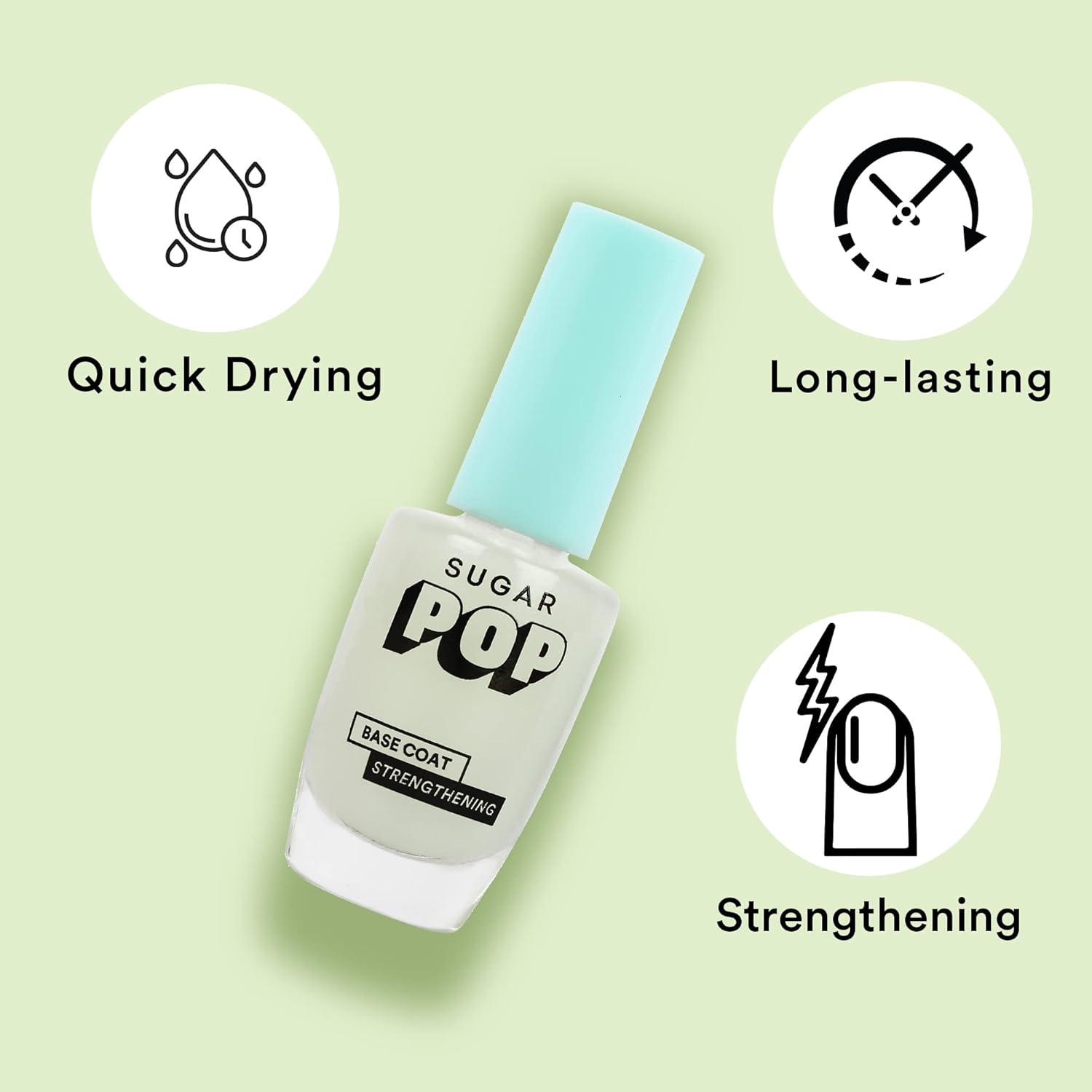 Strengthening Base Coat Glossy Finish