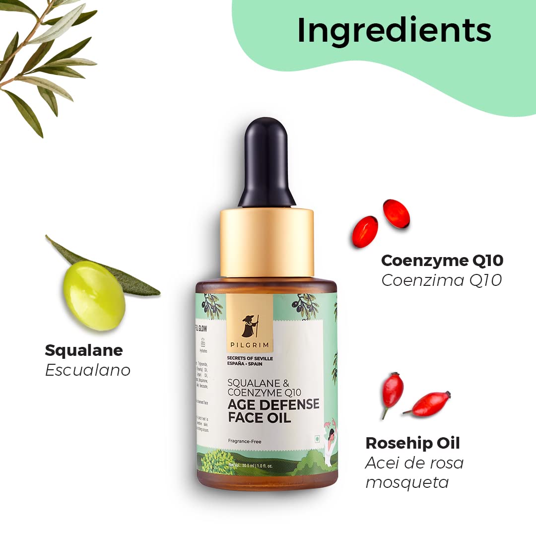 Spanish Squalane Age Defense Face Serum