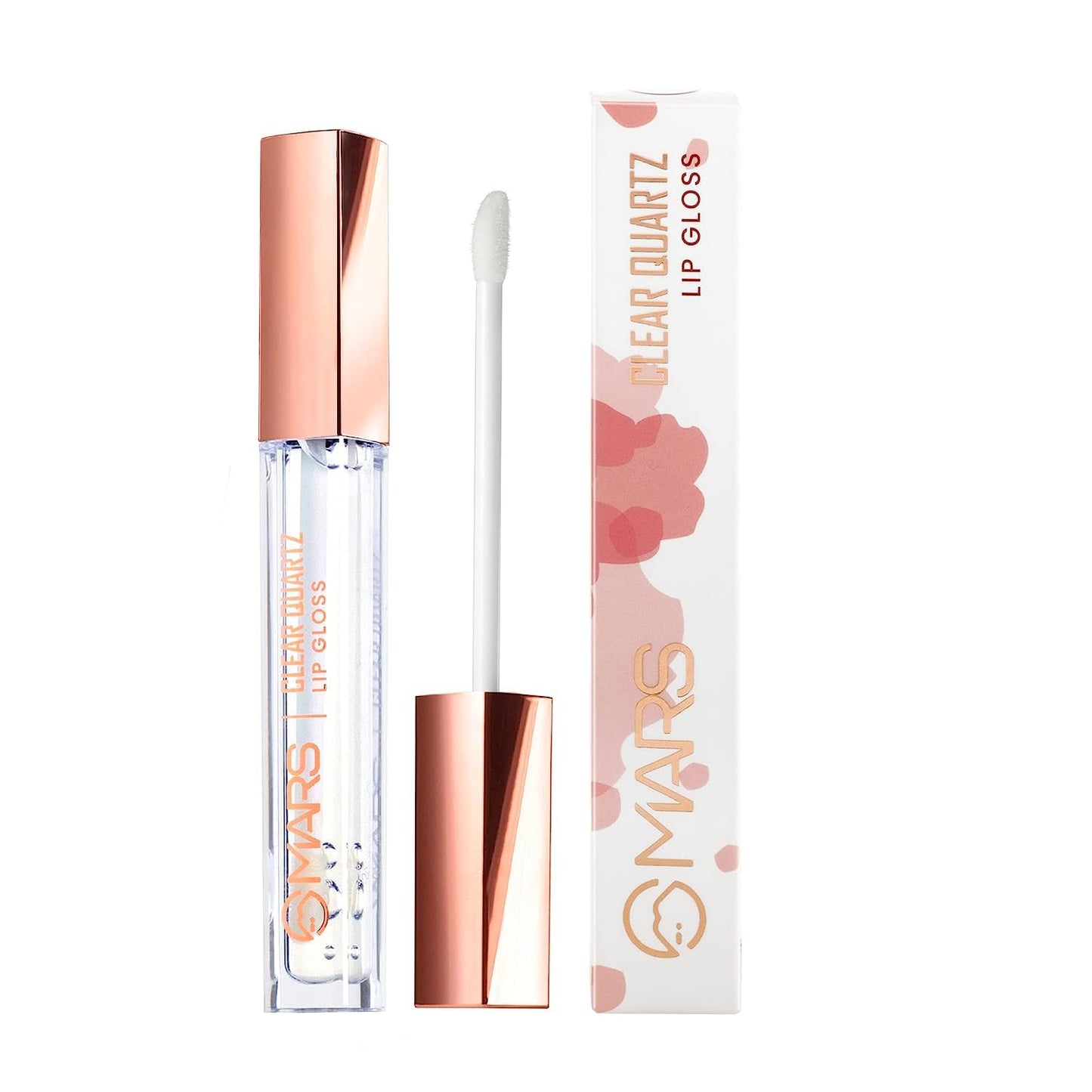 Clear Quartz Tinted Lip Gloss Hydrating & High Shine