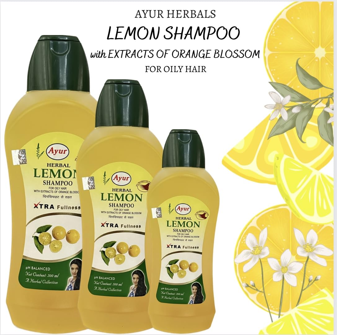 Lemon Shampoo for Greasy Hair
